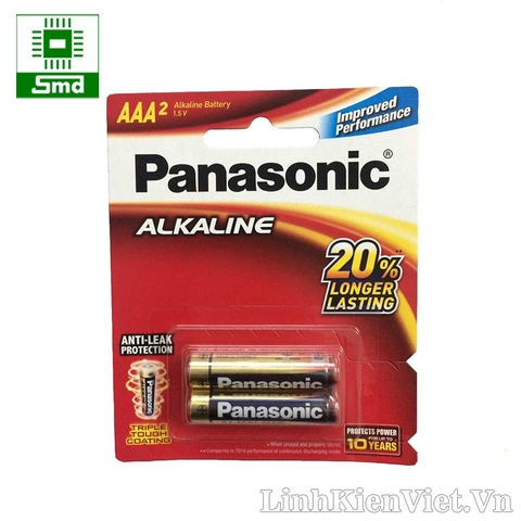 Pin Panasonic Alkaline AAA (không sạc)