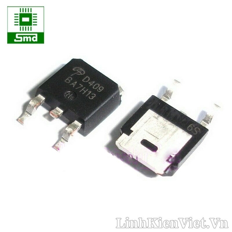 10pz Nuova Produzione AOD409 SMD SOT252 MOSFET Canale P 26A / 60V - Foto 4