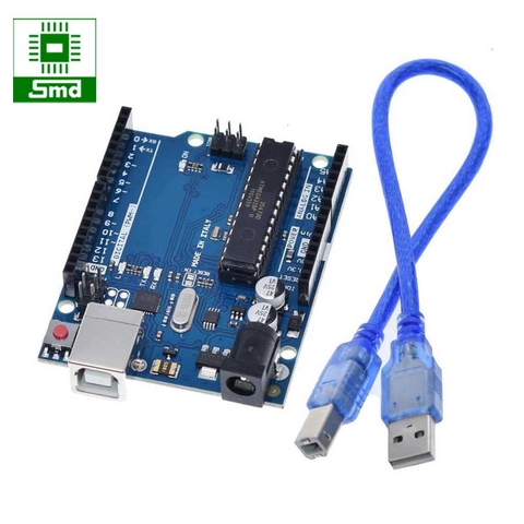 Arduino UNO R3 chip cắm sử dụng vđk ATmega328P