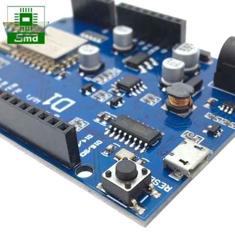 Arduino Wifi ESP8266 Wemos D1 (Uno + wifi)