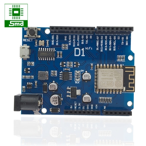 Arduino Wifi ESP8266 Wemos D1 (Uno + wifi)