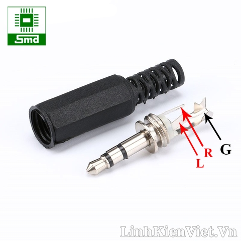 Jack Audio 3.5MM đực vỏ nhựa