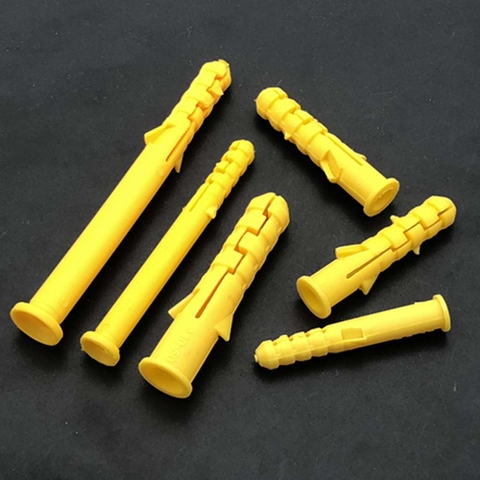 Nở nhựa bắt vít, tắc kê nhựa 6 8 10mm dài 30mm/40mm/60mm/80mm