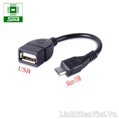Cáp OTG 10cm