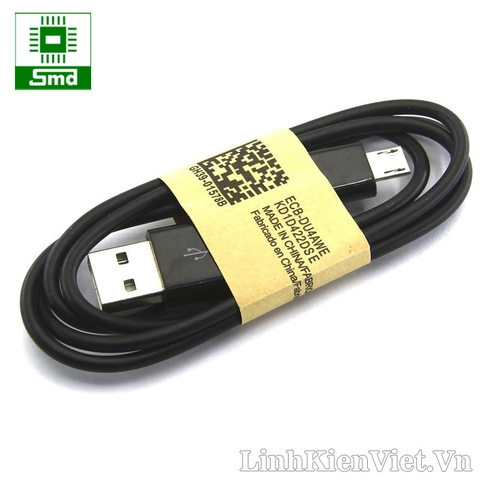 Cáp micro USB 1m màu đen Samsung