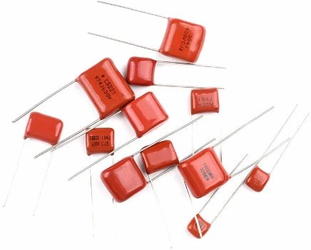 Tụ Đỏ CBB 450V (Tụ polyester ) - 104J (100nF 10mm)