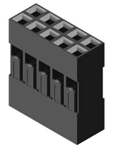 Vỏ nhựa 2X5P dupont