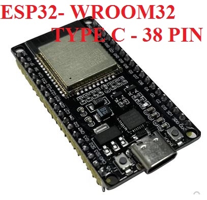 Kit thu phát wifi bluetooth ESP32- WROOM32 chip CP2102 (TYPE C - 38 CHÂN )