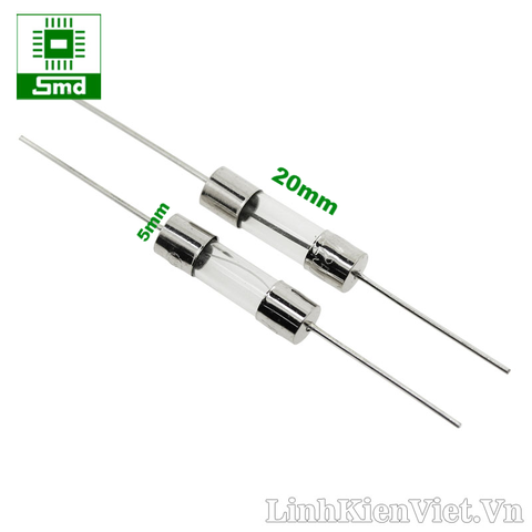 Cầu chì ống có chân hàn 5x20mm 250V/10A