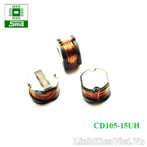 Cuộn cảm CD105 15uH (10×9×5.4mm)