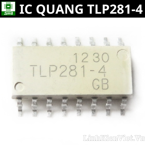 TLP281-4 IC cách ly quang 4 cổng chân dán SOP-16