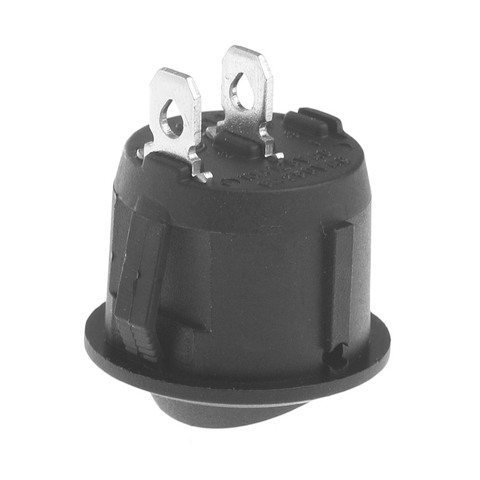 KCD1 3A 250V (lỗ khoét 15mm) - Màu đen