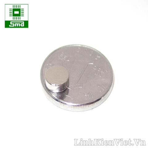 Bộ 10 viên nam châm đất hiếm 6x2mm