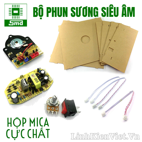 Combo phụ kiện chế bộ phun sương siêu âm