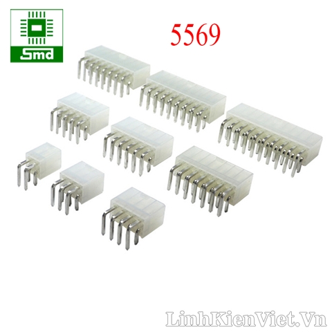 Chân nối nhanh 5557/5569 4.2mm Đực Cong