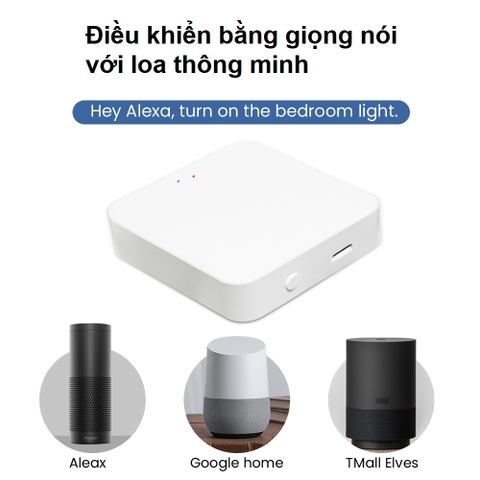 Bộ Điều Khiển Trung Tâm Hub Zigbee Tuya 3.0 kết nối wifi hoặc mạng LAN