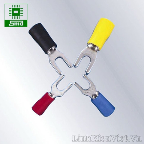 Đầu cốt SV các loại, Đầu cose chữ Y U vỏ nhựa