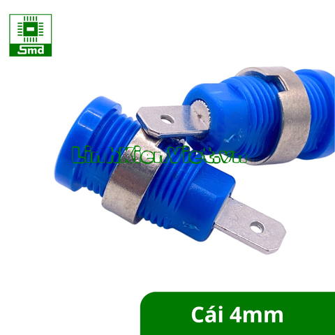 Jack bắp chuối cái 4mm các màu loại bắt vỏ máy hàng tốt đảm bảo chất lượng