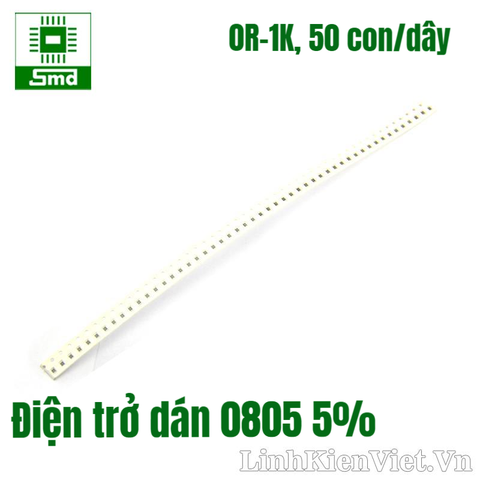 Điện trở dán 0805 5% (100R - 1K)