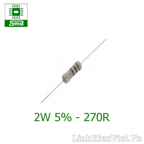 Điện trở công suất 2W 5% - 270R