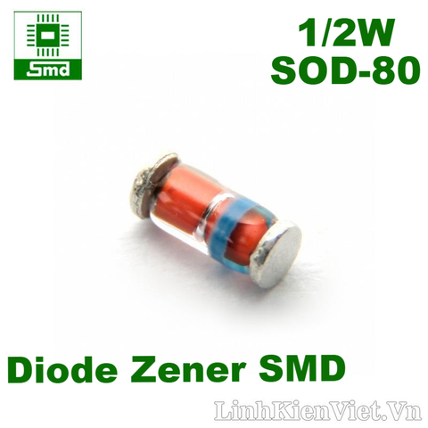 Diode Zener 1/2W SMD(SOD-80)