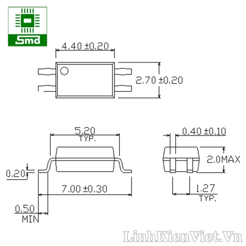 TLP280-1 SOP-4