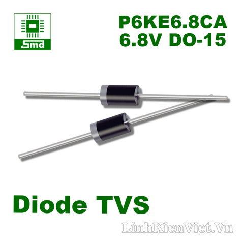 P6KE6.8CA Diode TVS 6.8V DO-15