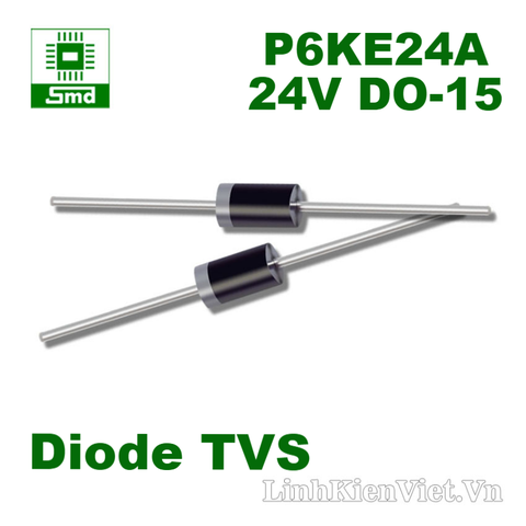 P6KE24A Diode TVS 24V DO-15