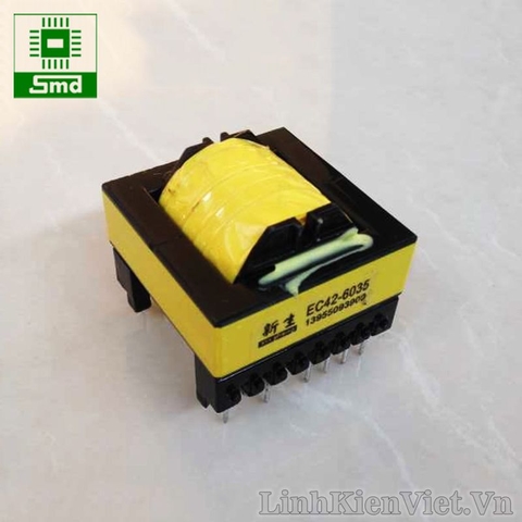 Biến áp xung EC42-6035 60V 40A(7+7)