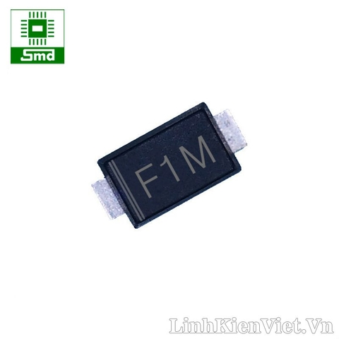 FR107 - F1M Fast recovery diode 1A 800V SOD-123F