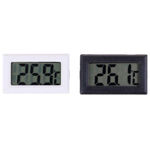 Nhiệt kế mini đo nhiệt độ (đầu đo gắn trong) hiển thị LCD