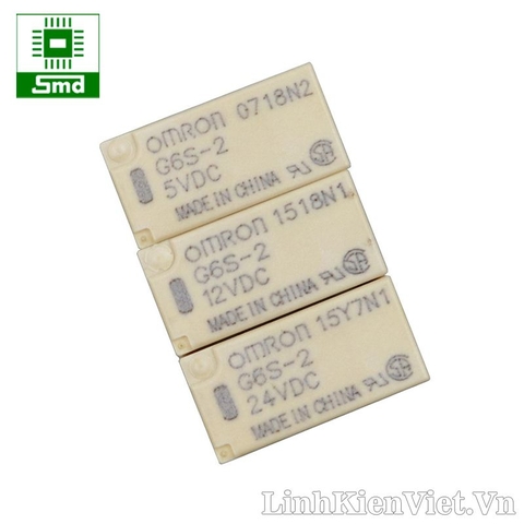 Relay omron G6S-2-5VDC (8 chân)