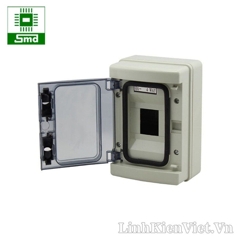 Tủ điện nhựa gắn tường HA-4WAY (140x210x100mm)