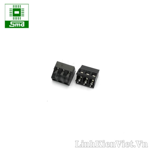 Header KF128-3P-5.08MM 3 chân thẳng (màu đen)