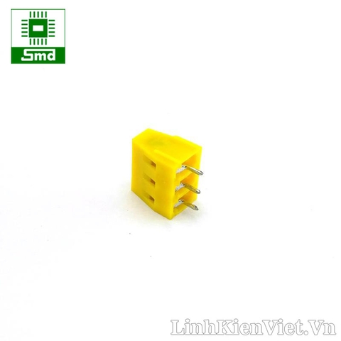 Header KF128-3P-5.08MM 3 chân thẳng (màu vàng)