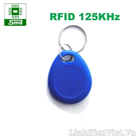 Thẻ RFID 125KHz loại thẻ trắng,tròn (ghi đọc nhiều lần)