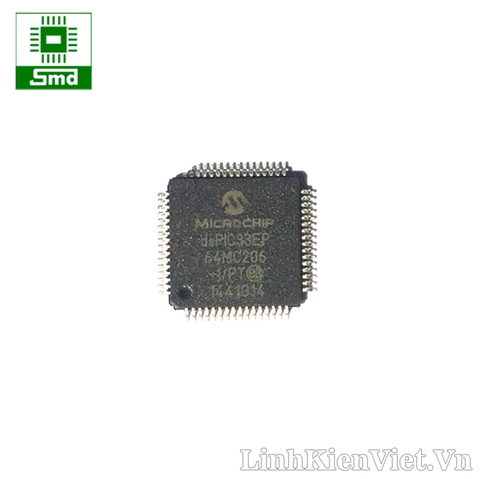 dsPIC33EP64MC206-I/PT DSC 16BIT 64KB 140MHz 3.6V TQFP-64