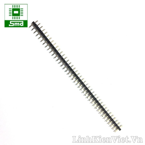 Pin header đơn đực thẳng 1x40 2.54mm phần nhựa cao 1.5mm (8mm)