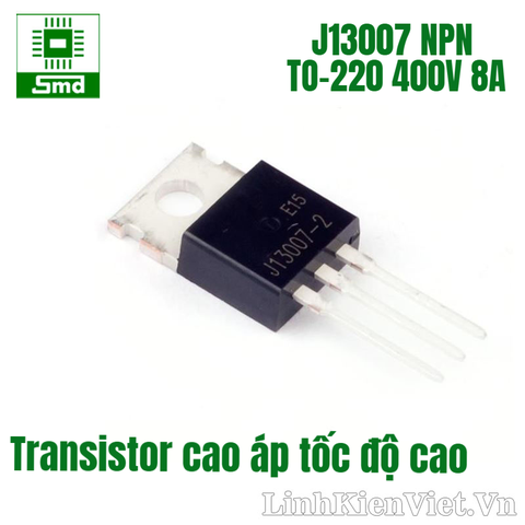 J13007 NPN TO220 400V 8A