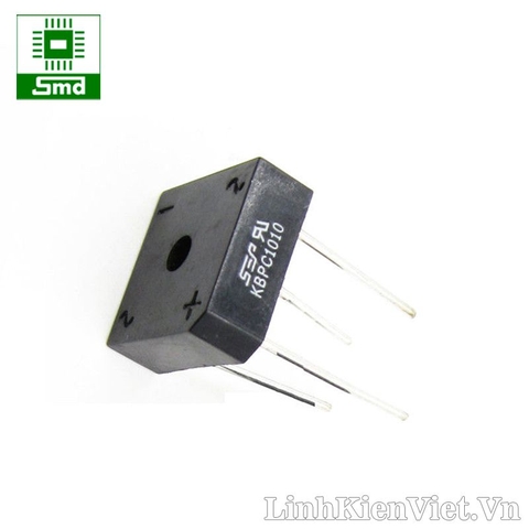 Diode cầu vuông 10A 1000V KBPC1010