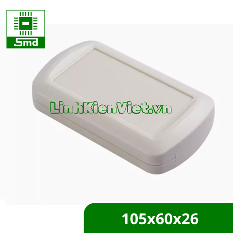Hộp nhựa đựng mạch điện tử 2 nửa kích thước 105x60x26