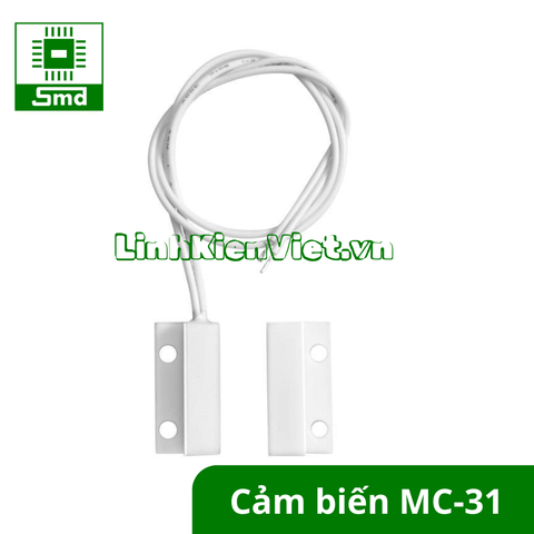Bộ cảm biến từ chống trộm gắn cửa MC-31 (khoảng cách 15mm ± 6mm)