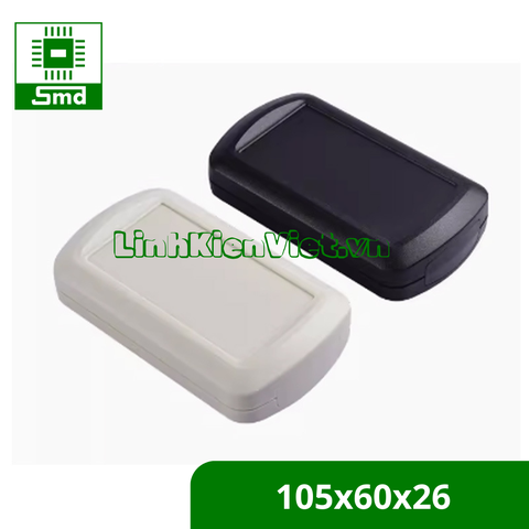 Hộp nhựa đựng mạch điện tử 2 nửa kích thước 105x60x26