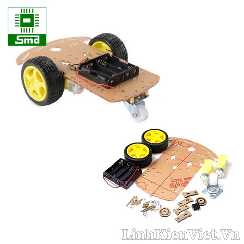 Khung xe mô hình 2 bánh cân bằng