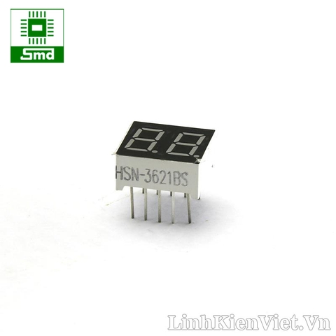 Led 7 thanh 0.36 x2 Dương chung (RED)