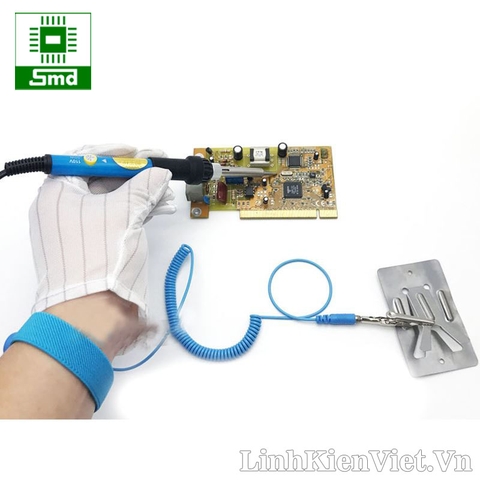 Vòng đeo tay chống tĩnh điện LEKO 1.8m