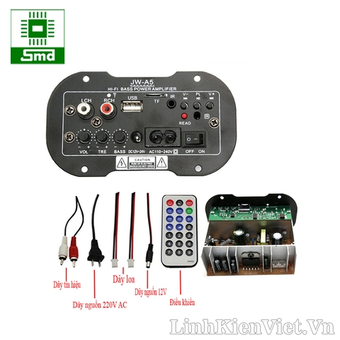 Module Loa USB Crown 220V