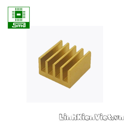 Nhôm tản nhiệt 9x9x5mm các màu