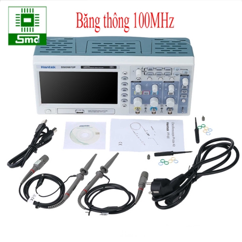 Máy hiện sóng Hantek DSO5102P 2 kênh 100MHZ- Digital storage Oscilloscope