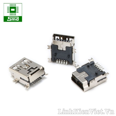 Chân Mini USB SMD (Chân cái)